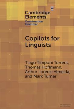 portada Copilots for Linguists: Ai, Constructions, and Frames (en Inglés)