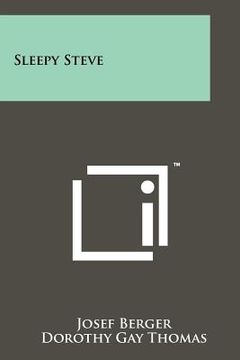 portada sleepy steve (en Inglés)