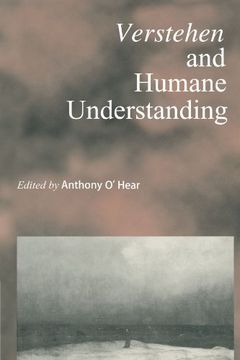 portada Verstehen and Humane Understanding Paperback (Royal Institute of Philosophy Supplements) (en Inglés)