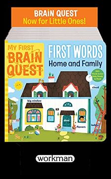 portada My First Brain Quest First Words: Around the Home 8-Copy Counter Display: A Question-And-Answer Book (in English)