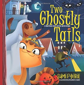 portada Two Ghostly Tails: A Simple Town Tale: Volume 1 (Brother and Sister Adventures)