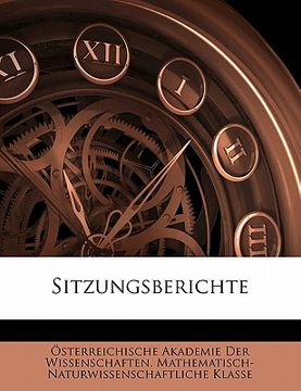 portada Sitzungsberichte (in German)