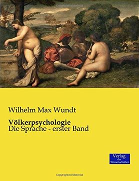 portada Völkerpsychologie: Volume 1