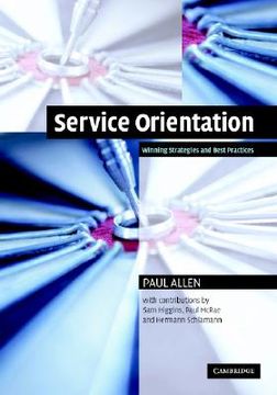 portada service orientation: winning strategies and best practices (en Inglés)