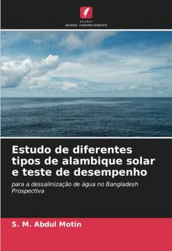 portada Estudo de Diferentes Tipos de Alambique Solar e Teste de Desempenho (en Portugués)