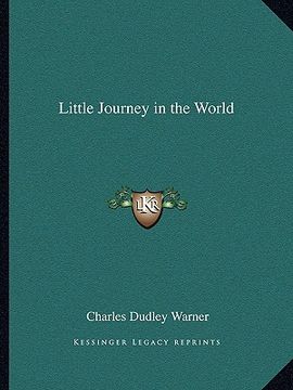 portada little journey in the world (en Inglés)