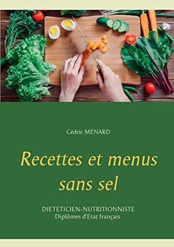 portada Recettes et menus sans sel (en Francés)