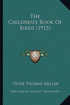 portada the children's book of birds (1915) (in English)