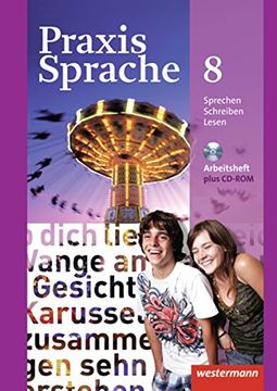 portada Praxis Sprache - Allgemeine Ausgabe 2010: Arbeitsheft 8 mit Lernsoftware (en Alemán)
