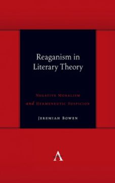 portada Reaganism in Literary Theory (en Inglés)