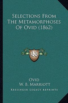 portada selections from the metamorphoses of ovid (1862)