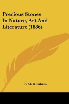 portada precious stones in nature, art and literature (1886) (in English)