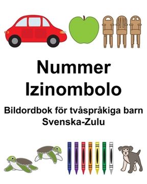portada Svenska-Zulu Nummer/Izinombolo Bildordbok för tvåspråkiga barn (en Sueco)
