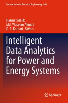 portada Intelligent Data Analytics for Power and Energy Systems (in English)