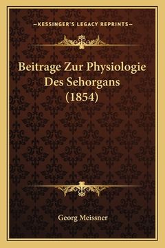 portada Beitrage Zur Physiologie Des Sehorgans (1854) (en Alemán)