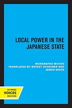 portada Local Power in the Japanese State (in English)