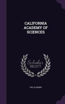portada California Academy of Sciences (en Inglés)