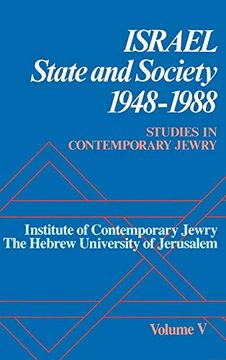 portada Studies in Contemporary Jewry: Volume v: Israel: State and Society, 1948-1988 (Vol 5) (en Inglés)