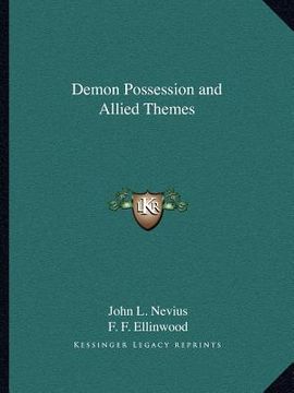 portada demon possession and allied themes (en Inglés)