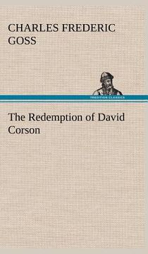 portada the redemption of david corson (en Inglés)