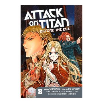 portada Attack on Titan: Before the Fall 8 (in English)