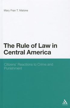 portada the rule of law in central america