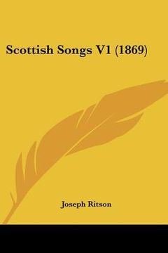 portada scottish songs v1 (1869) (en Inglés)