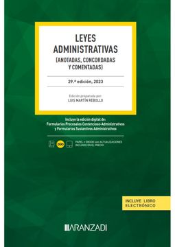portada Leyes Administrativas (in Spanish)