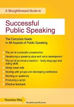 portada Successful Public Speaking: Straightforward Guide