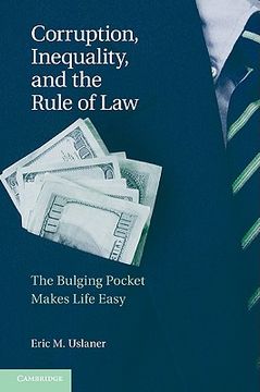 portada Corruption, Inequality, and the Rule of law Paperback (en Inglés)