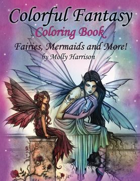 portada Colorful Fantasy Coloring Book: by Molly Harrison