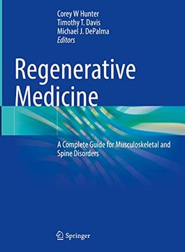 portada Regenerative Medicine: A Complete Guide for Musculoskeletal and Spine Disorders (en Inglés)