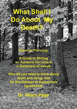 portada What Shall i do About my Death? (en Inglés)