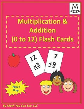 portada Multiplication and Addition Flash Cards (en Inglés)