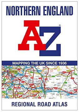 portada Northern England Regional A-Z Road Atlas (in English)
