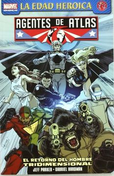 portada Agente de Atlas 5: el Retorno del Hombre Tridimensional