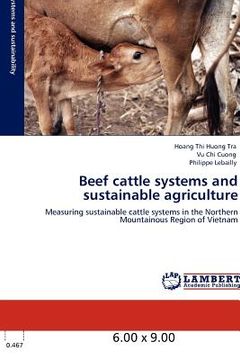 portada beef cattle systems and sustainable agriculture (en Inglés)
