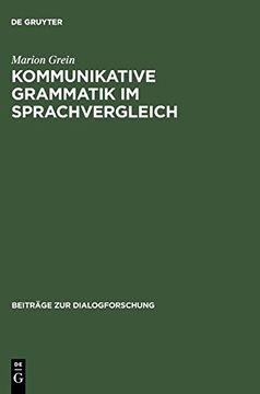 portada Kommunikative Grammatik im Sprachvergleich (in German)