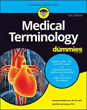 portada Medical Terminology for Dummies 