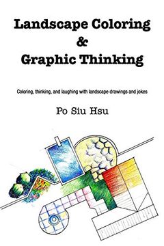portada Landscape Coloring and Graphic Thinking (in English)