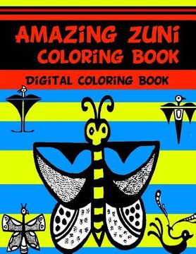 portada Amazing Zuni Coloring Book (en Inglés)