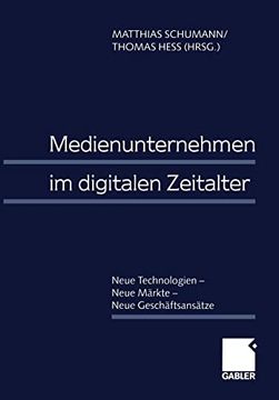 portada Medienunternehmen im Digitalen Zeitalter (en Alemán)