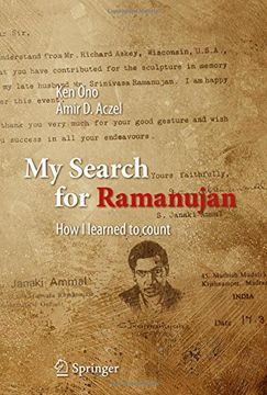portada My Search for Ramanujan: How I Learned to Count