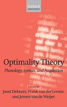 portada Optimality Theory; Phonology, Syntax, and Acquisition (in English)