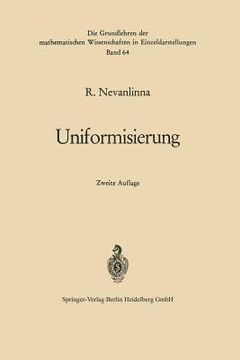portada Uniformisierung: 64 (en Alemán)