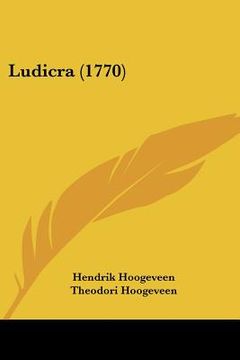 portada Ludicra (1770) (en Latin)