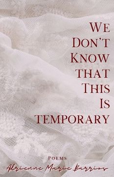 portada We Don't Know That This Is Temporary