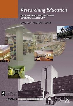 portada researching education: data, methods and theory in education enquiry