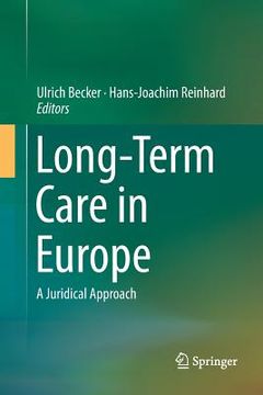 portada Long-Term Care in Europe: A Juridical Approach (en Inglés)