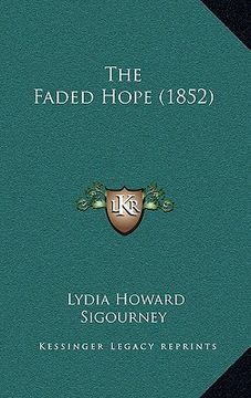 portada the faded hope (1852) (in English)